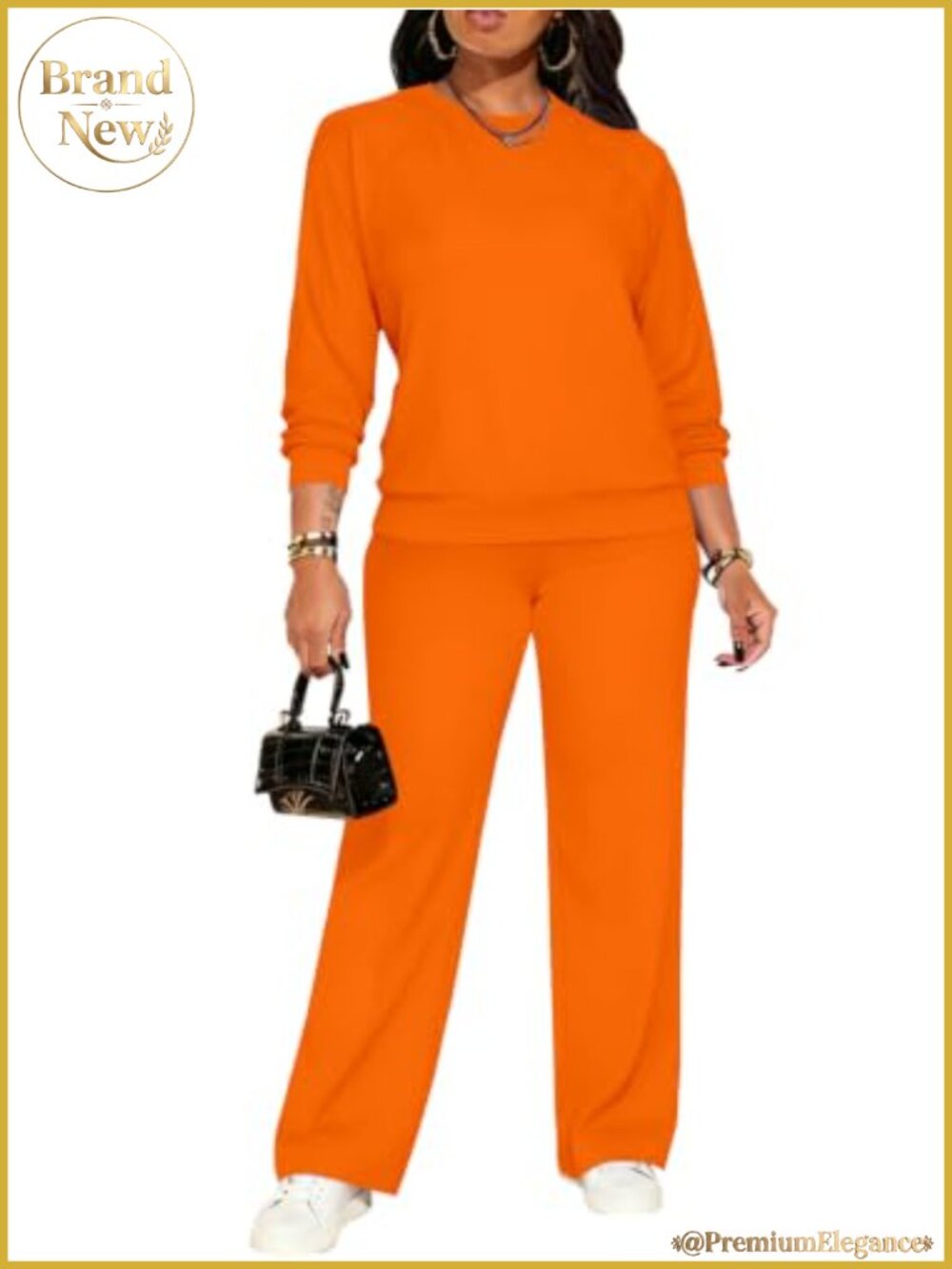 Womens 2 Piece Outfits Sweatsuit Lounge Set Wide Leg Crop Top